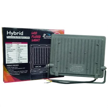 100W Stadium & Area Hybrid LED Flood Light IP66