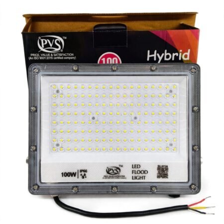 100W Stadium & Area Hybrid LED Flood Light IP66 - Angle View