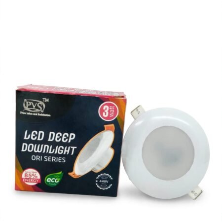 3W Architectural Deep Junction Box LED Spotlight - Angle View