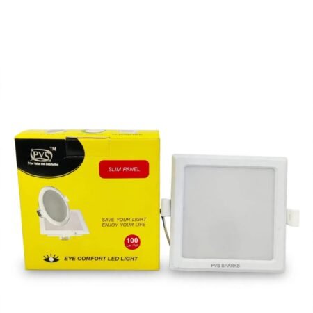8W Square Slim Rimless Concealed LED Panel Light