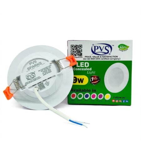 9W Alexa & Orion Concealed LED Downlight - Angle View