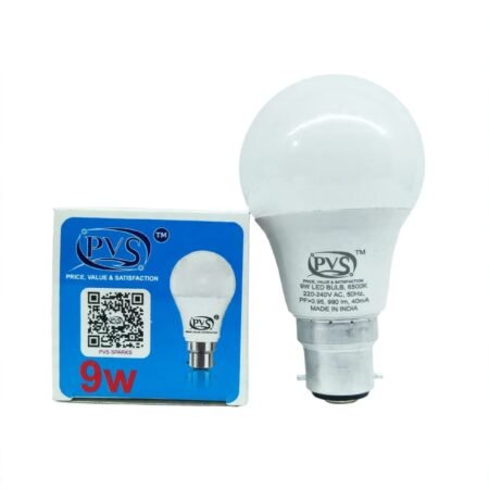 9W High-Efficiency LED Bulb (B22) - Angle View